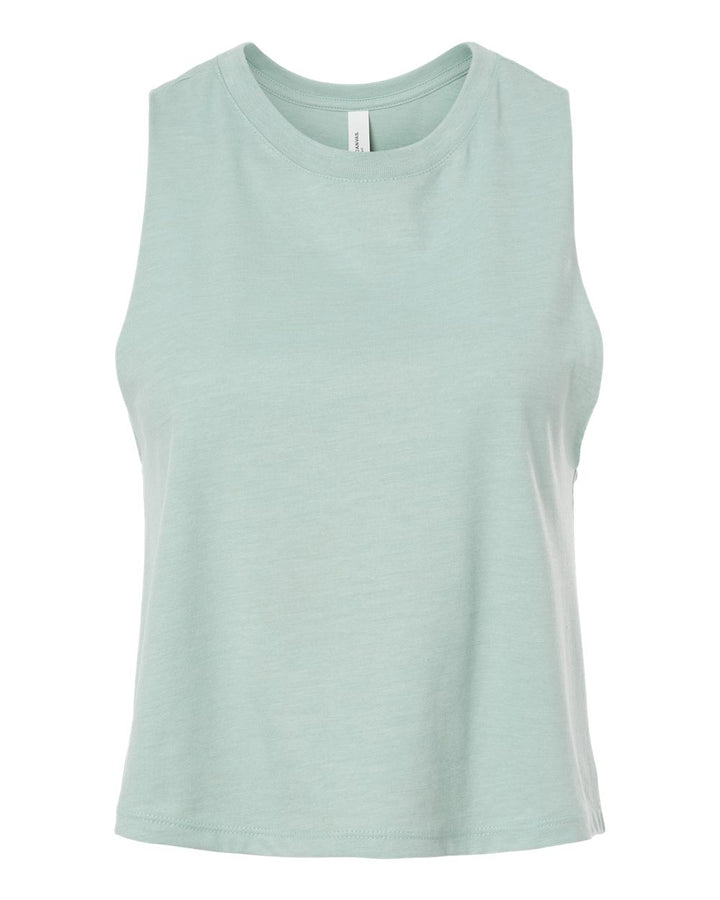 BELLA + CANVAS 6682 - Heather Dusty Blue