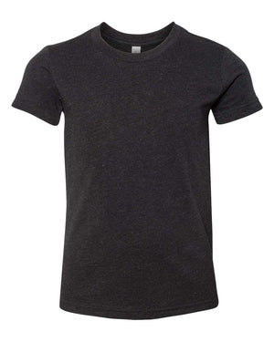 BELLA + CANVAS 3001YCVC - Black Heather