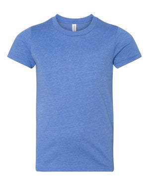 BELLA + CANVAS 3001YCVC - Heather Columbia Blue