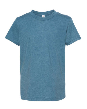 BELLA + CANVAS 3001YCVC - Heather Deep Teal