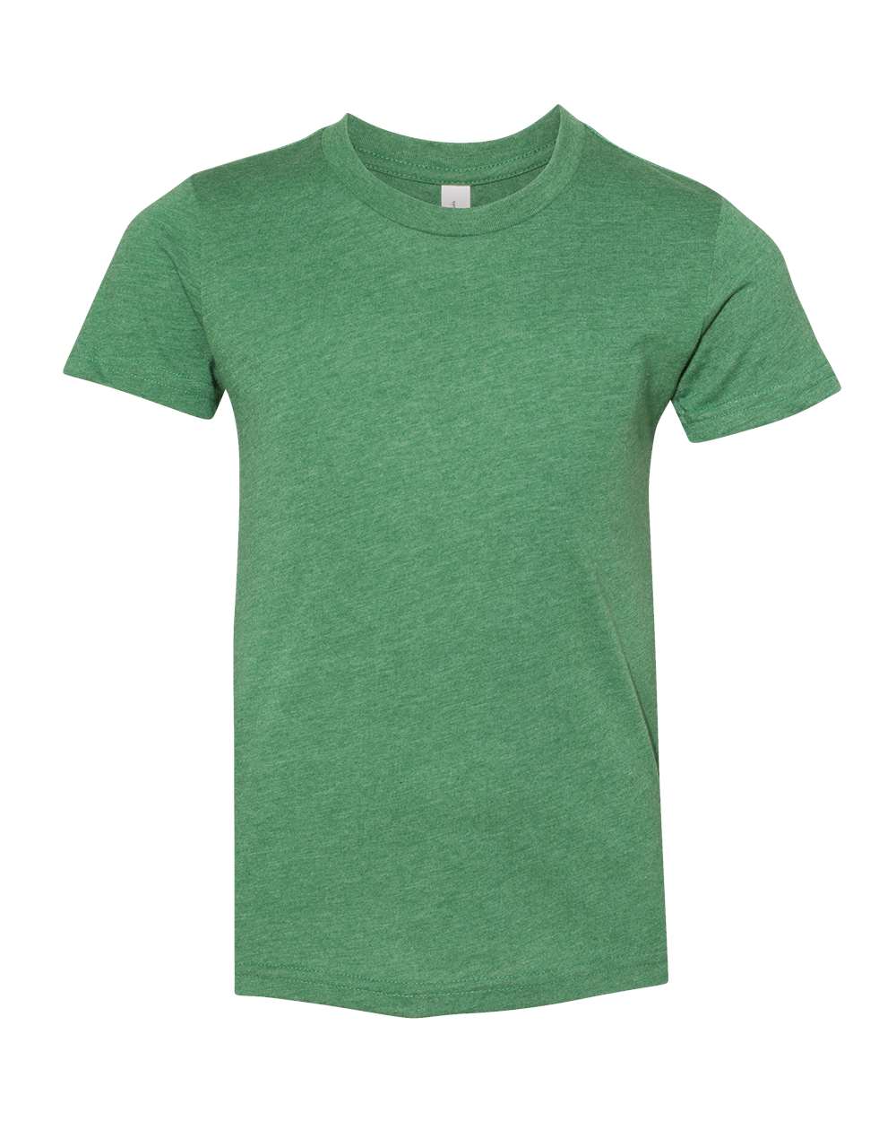 BELLA + CANVAS 3001YCVC - Heather Grass Green