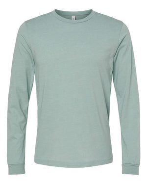 BELLA + CANVAS 3501CVC - Heather Dusty Blue