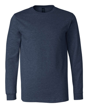 BELLA + CANVAS 3501CVC - Heather Navy