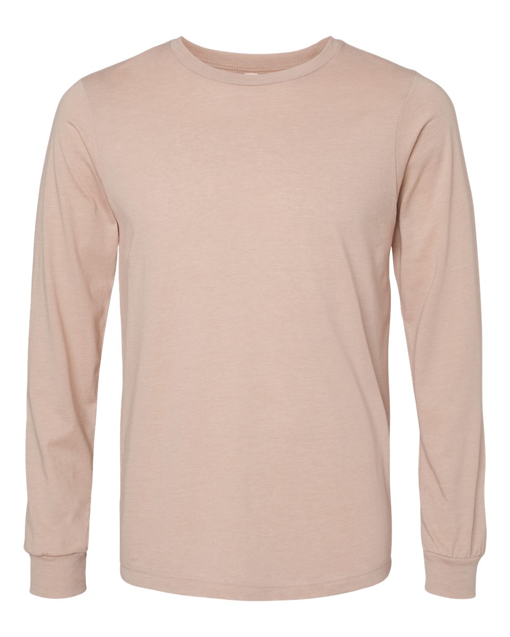 BELLA + CANVAS 3501CVC - Heather Pink Gravel