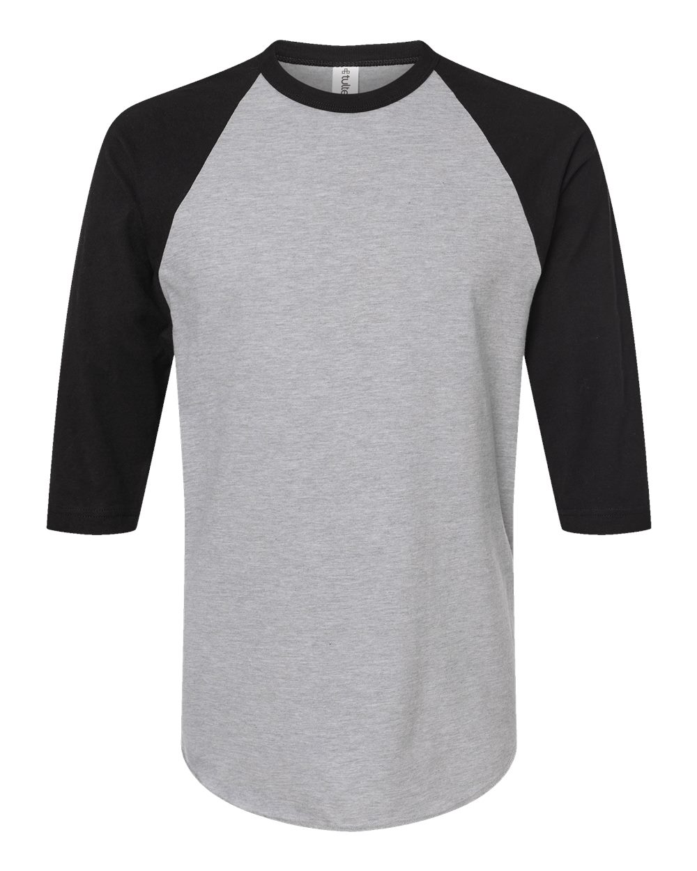 Tultex 245 - Heather Grey/ Black