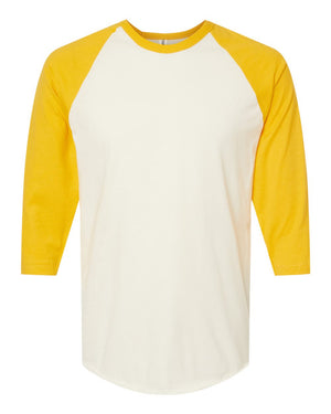 Tultex 245 - Vintage White/ Mellow Yellow
