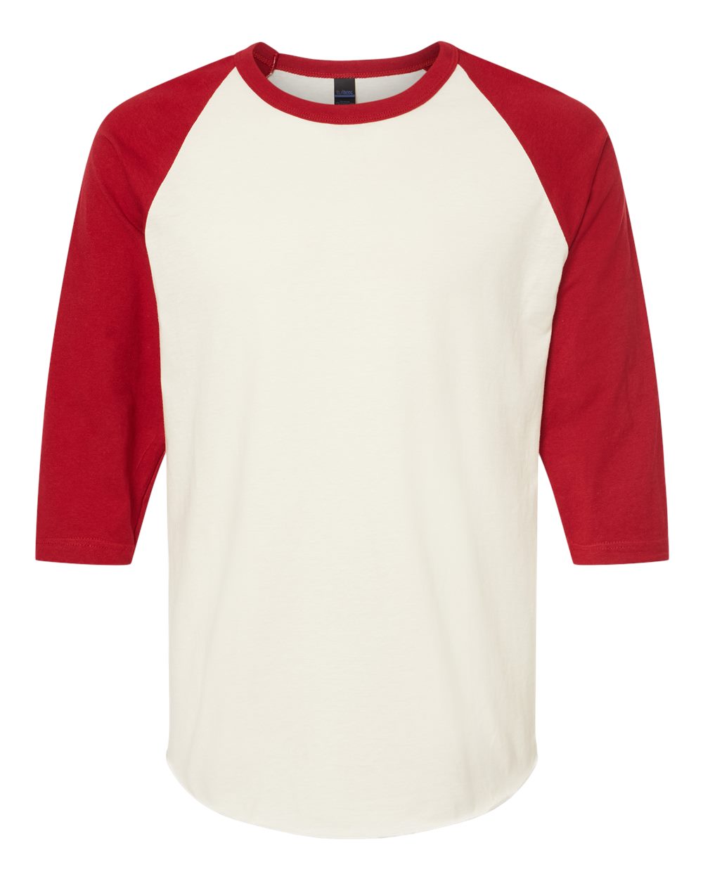 Tultex 245 - Vintage White/ Rio Red