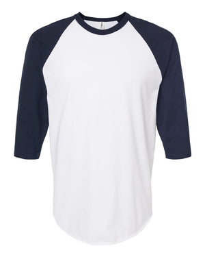 Tultex 245 - White/ Navy
