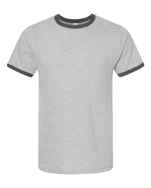 Tultex 246 - Heather Grey/ Heather Charcoal