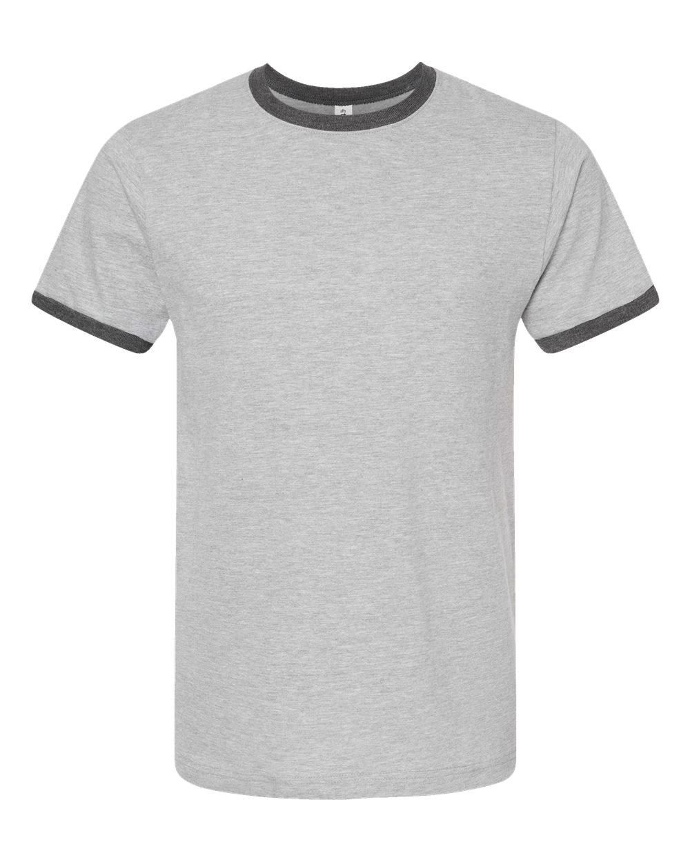 Tultex 246 - Heather Grey/ Heather Charcoal