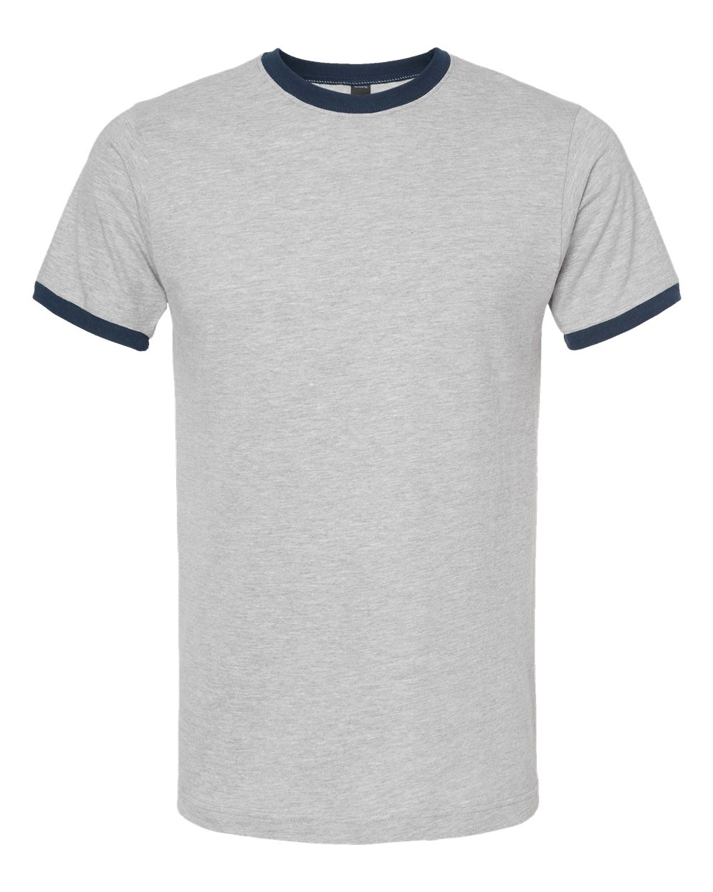 Tultex 246 - Heather Grey/ Navy