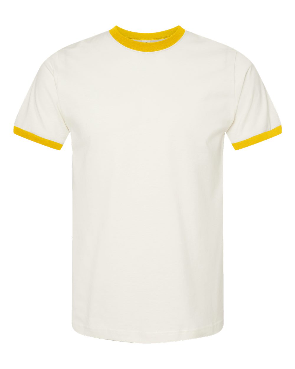 Tultex 246 - Vintage White/ Mellow Yellow