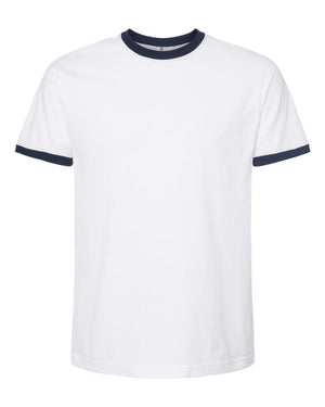 Tultex 246 - White/ Navy