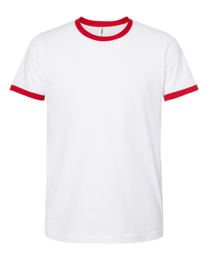 Tultex 246 - White/ Red