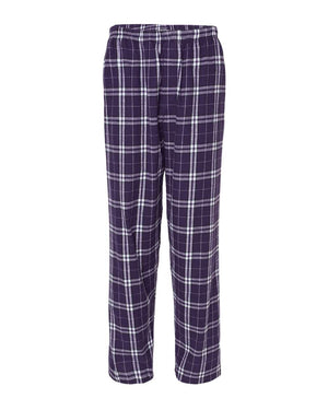 Boxercraft BM6624 - Purple/ White Plaid