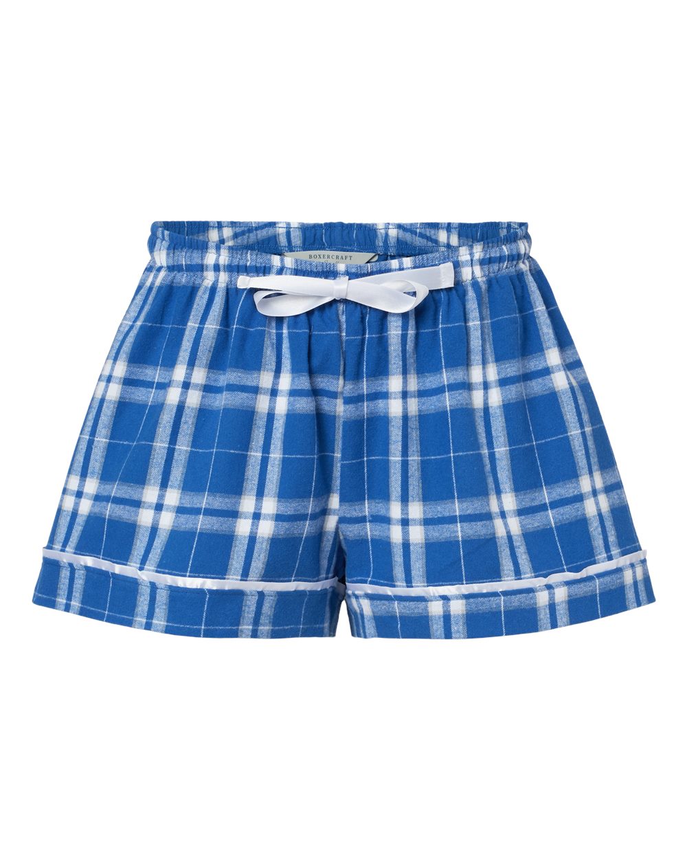 Boxercraft BW6501 - Royal/ Silver Plaid