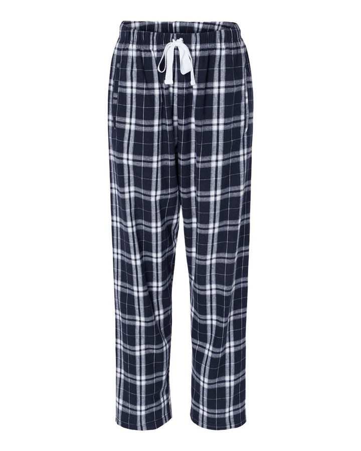 Boxercraft BW6620 - Navy/ Silver Plaid
