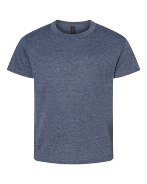 Gildan 64000B - Heather Navy