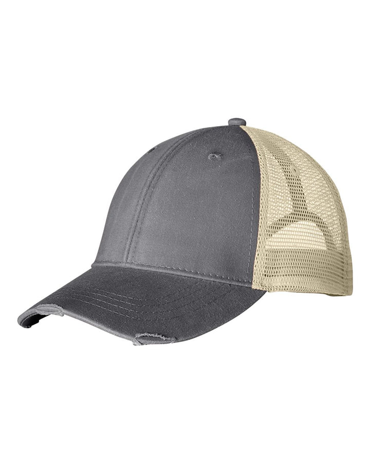 Adams Headwear OL102 - Charcoal/ Tan