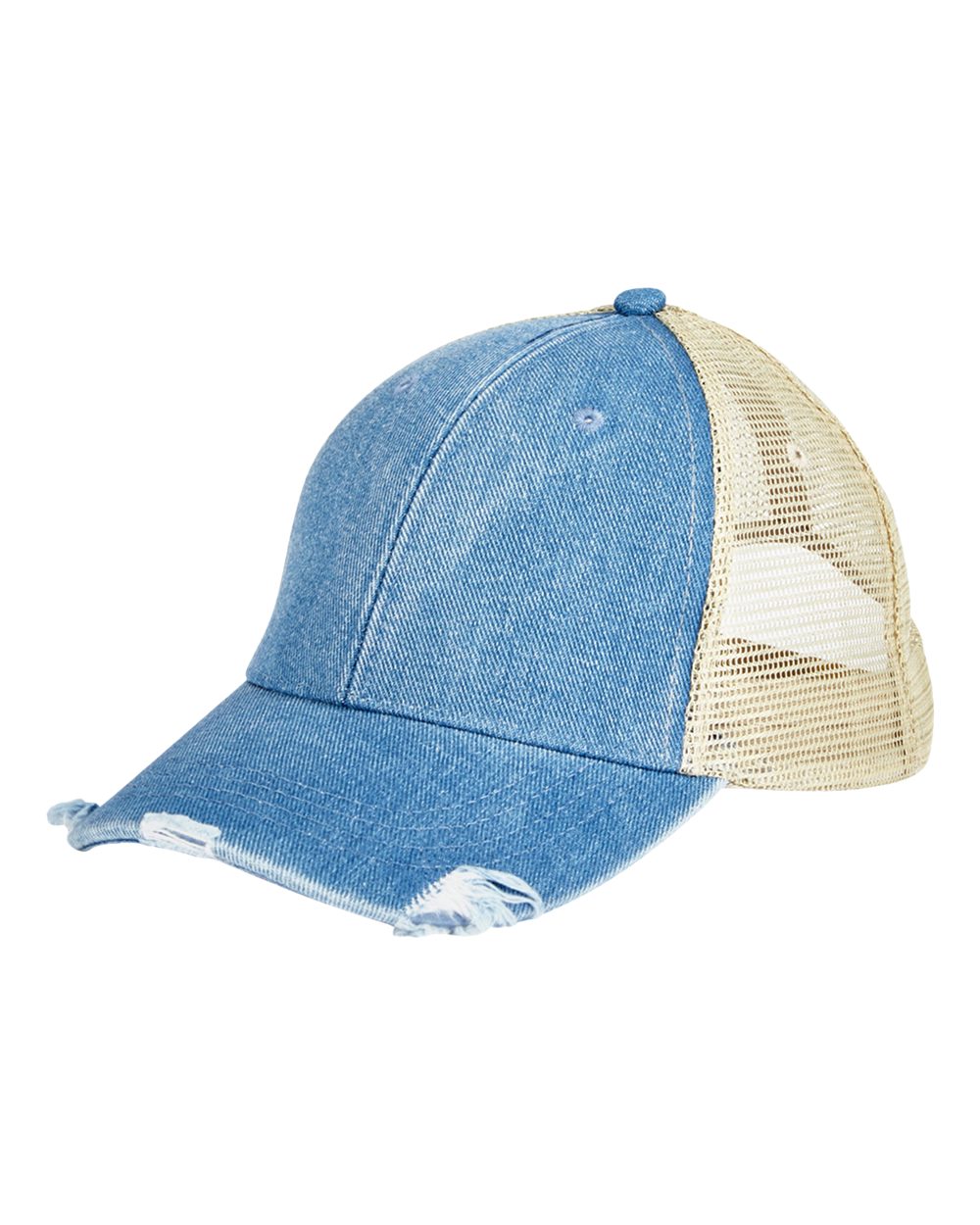 Adams Headwear OL102 - Light Denim/ Tan