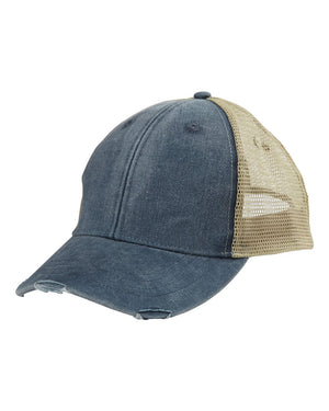 Adams Headwear OL102 - Navy/ Tan