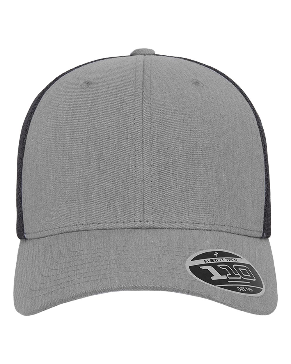 Flexfit 110M - Heather Grey/ Black