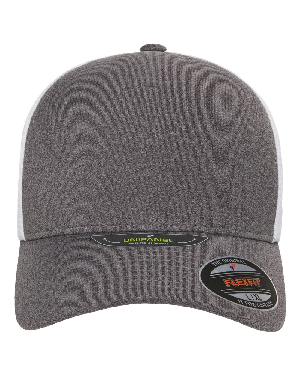 Flexfit 5511UP - Melange Heather/ White
