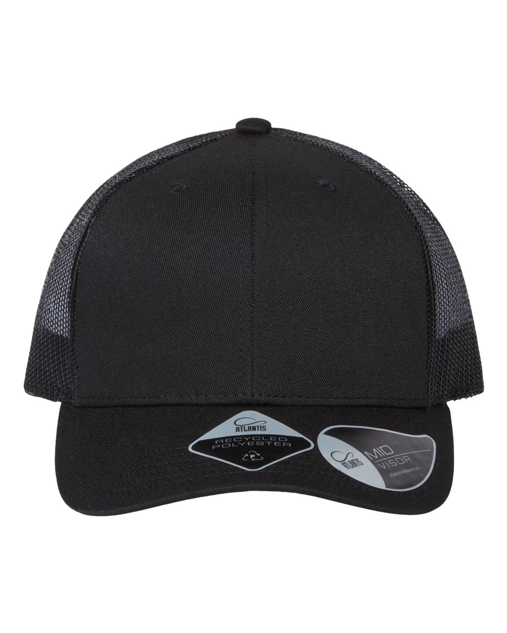 Atlantis Headwear BRYCE - Black/ Black