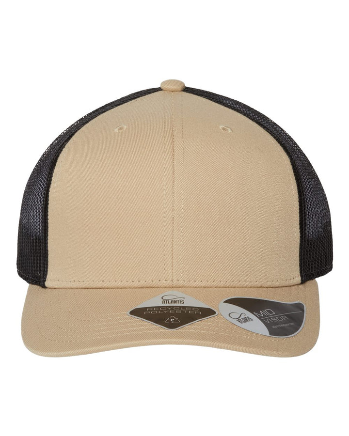 Atlantis Headwear BRYCE - Khaki/ Black