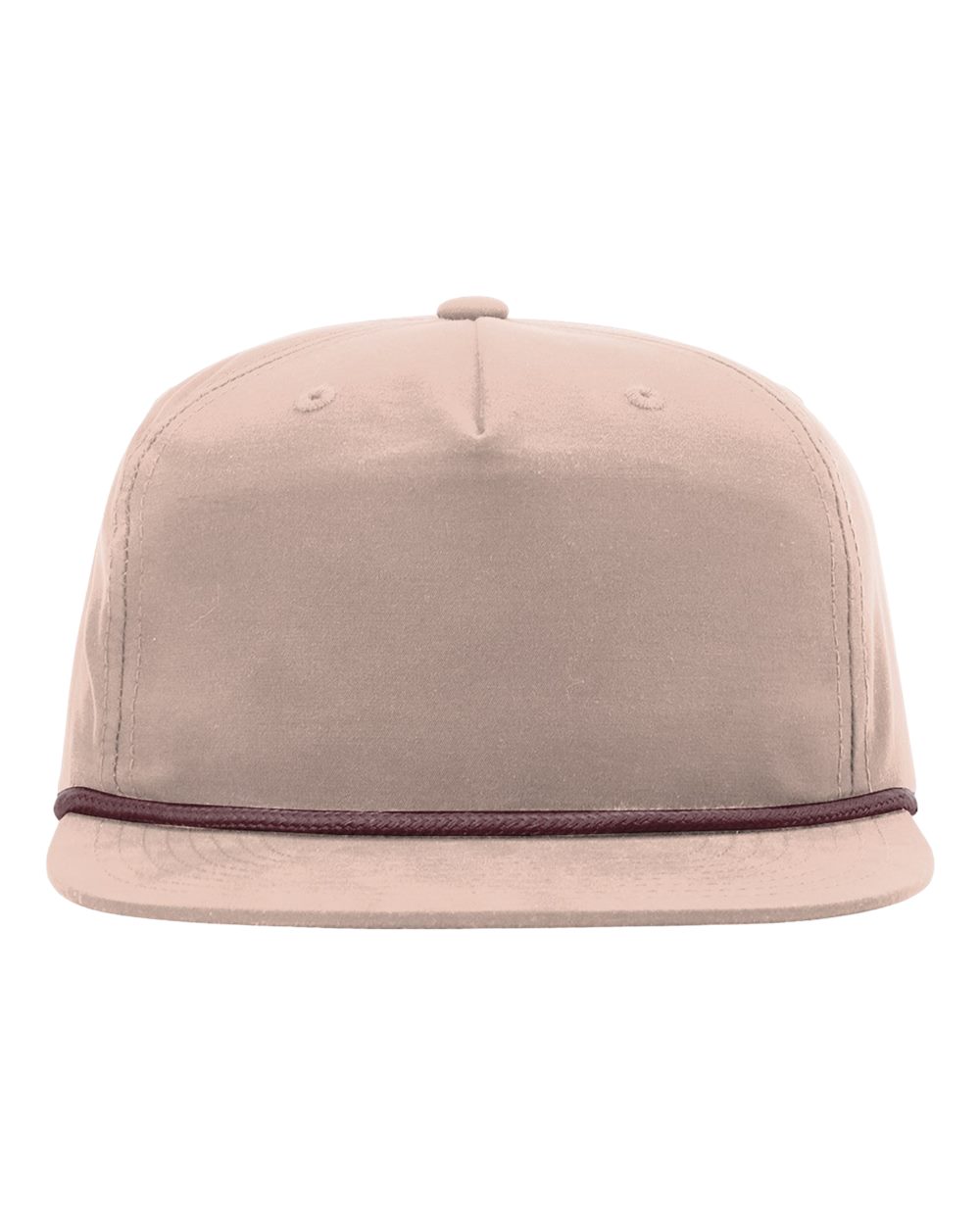 Richardson 256 - Pale Peach/ Maroon