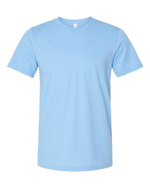 BELLA + CANVAS 3001CVC - Heather Carolina Blue
