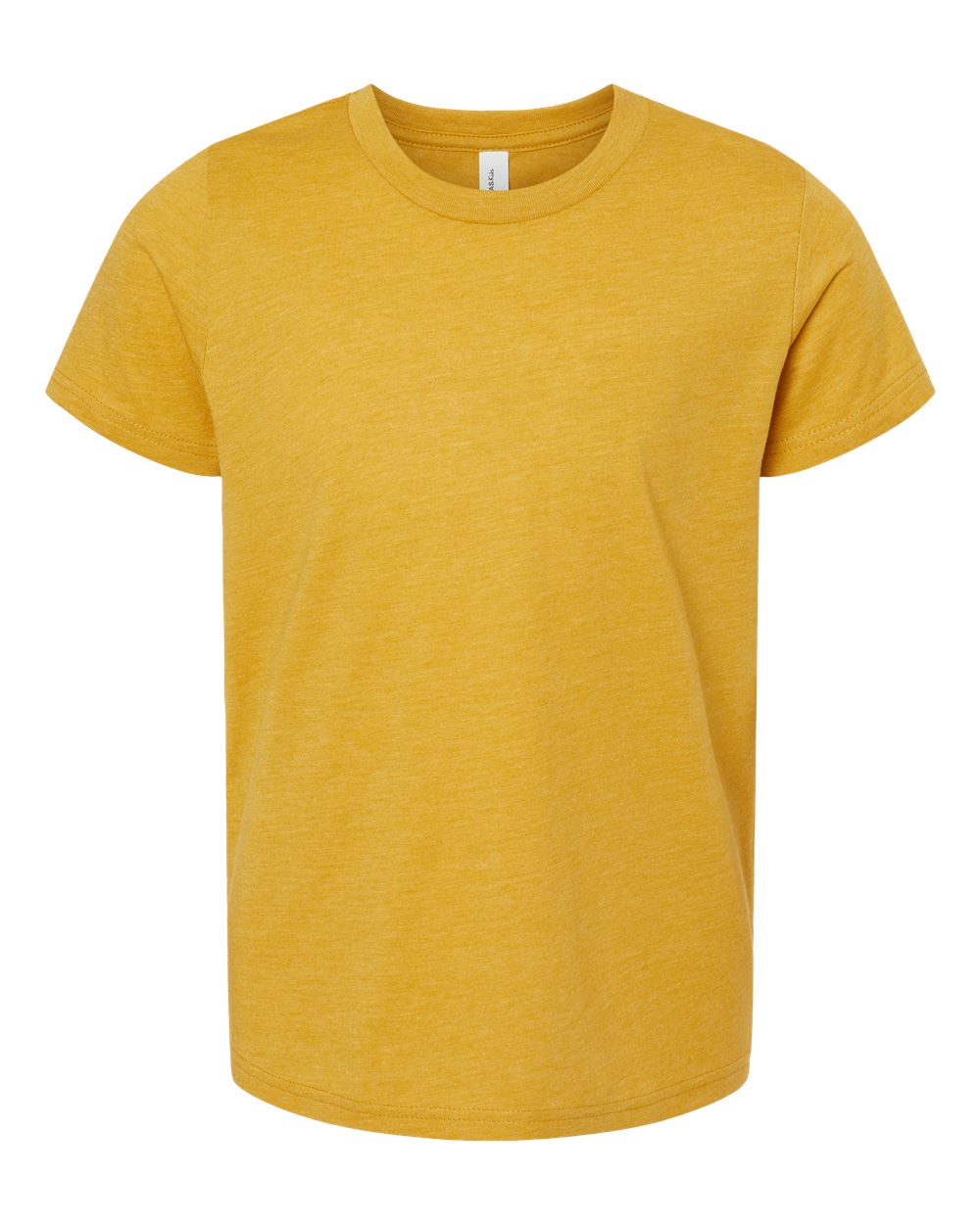 BELLA + CANVAS 3001YCVC - Heather Mustard