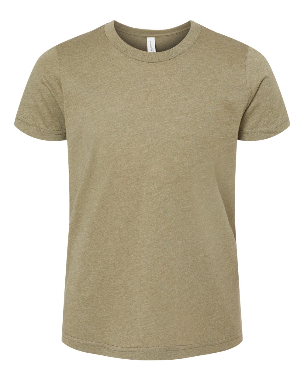 BELLA + CANVAS 3001YCVC - Heather Olive