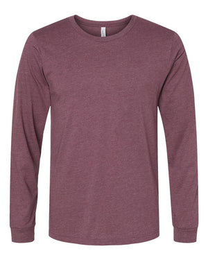 BELLA + CANVAS 3501CVC - Heather Maroon