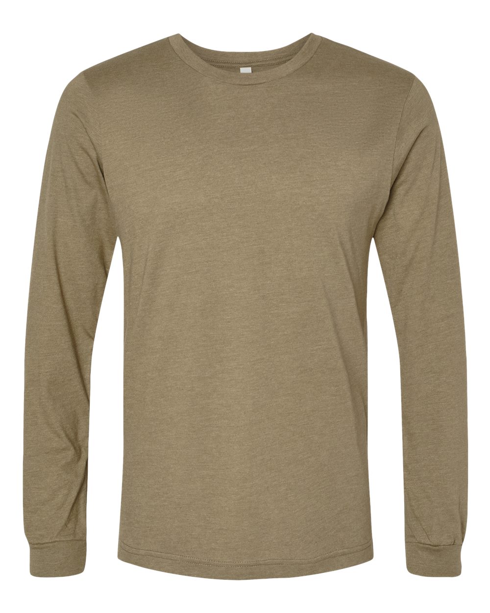 BELLA + CANVAS 3501CVC - Heather Olive