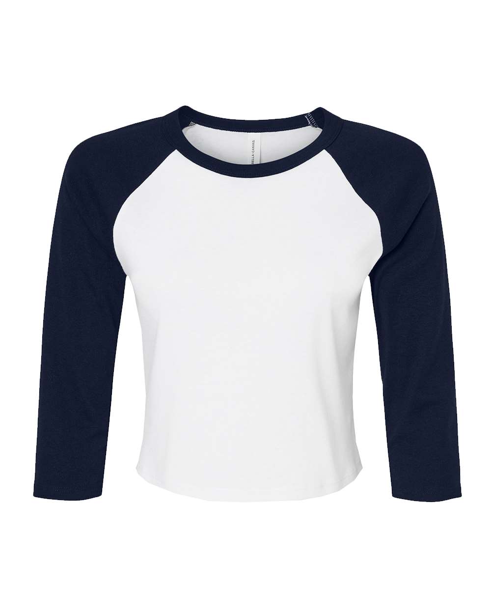BELLA + CANVAS 1200 - White/ Navy