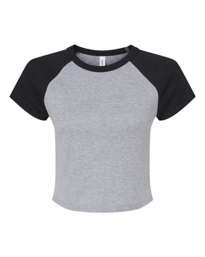 BELLA + CANVAS 1201 - Athletic Heather/ Black