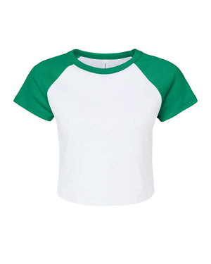 BELLA + CANVAS 1201 - White/ Kelly