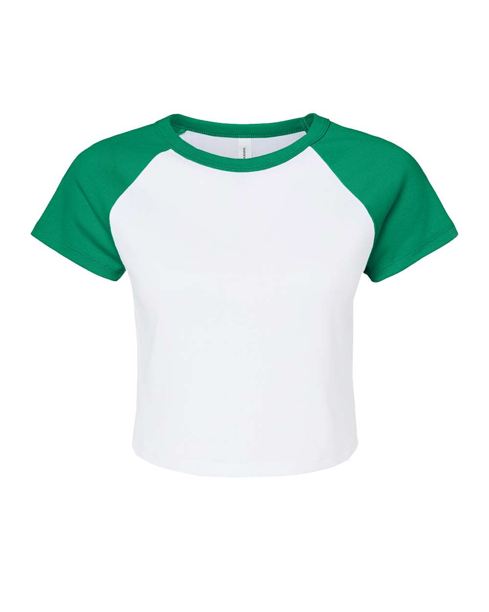 BELLA + CANVAS 1201 - White/ Kelly