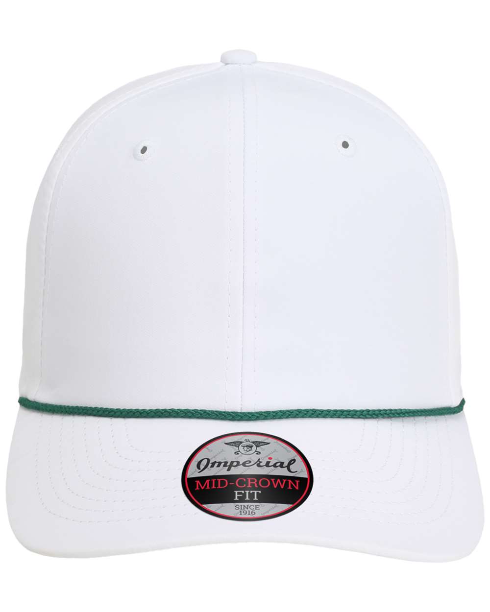 Imperial 7054 - White/ Dark Green
