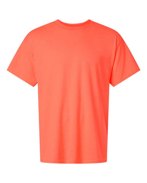 Gildan 5000 - Heather Neon Coral