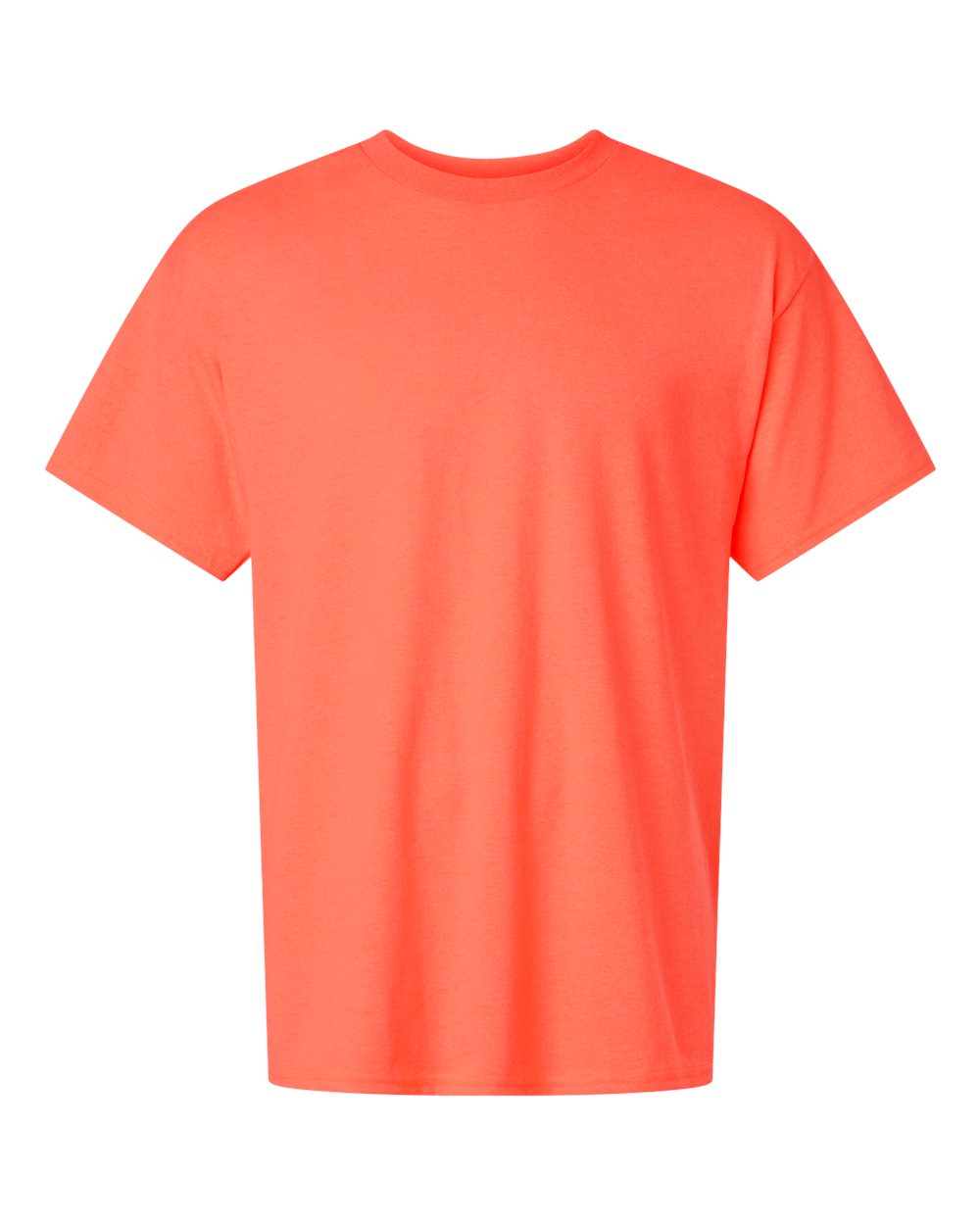 Gildan 5000 - Heather Neon Coral
