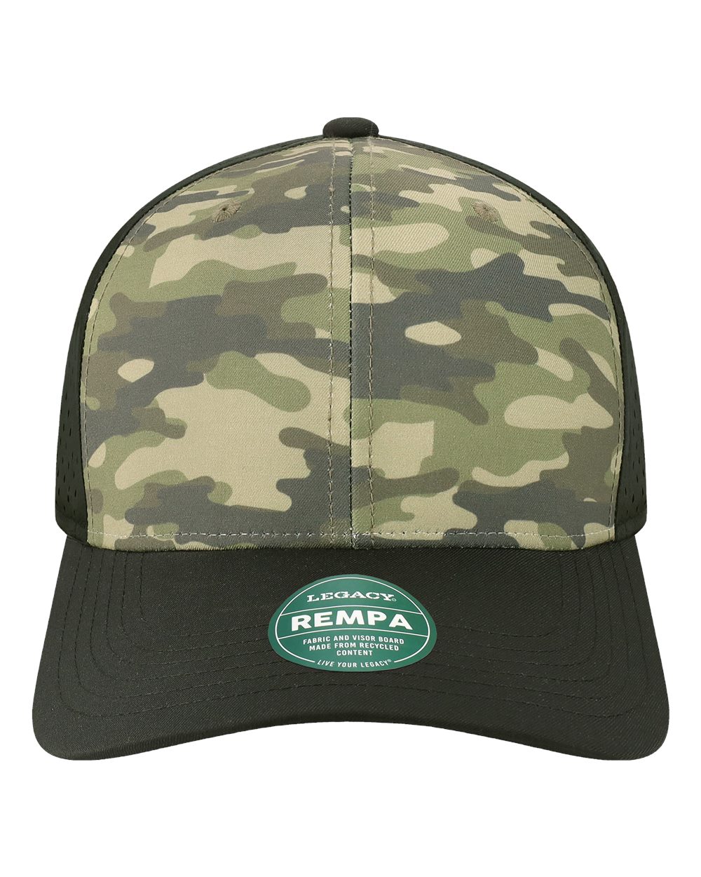 LEGACY REMPA - Dark Olive Green Camo/ Black