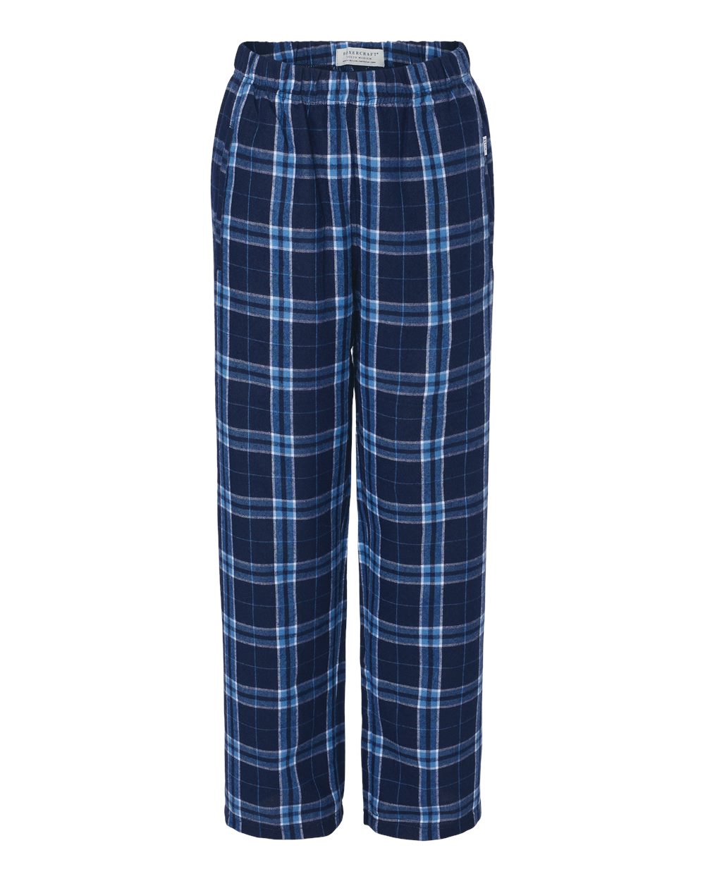 Boxercraft BY6624 - Navy/ Columbia Plaid