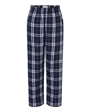 Boxercraft BY6624 - Navy/ Silver Plaid