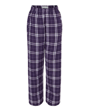 Boxercraft BY6624 - Purple/ White Plaid
