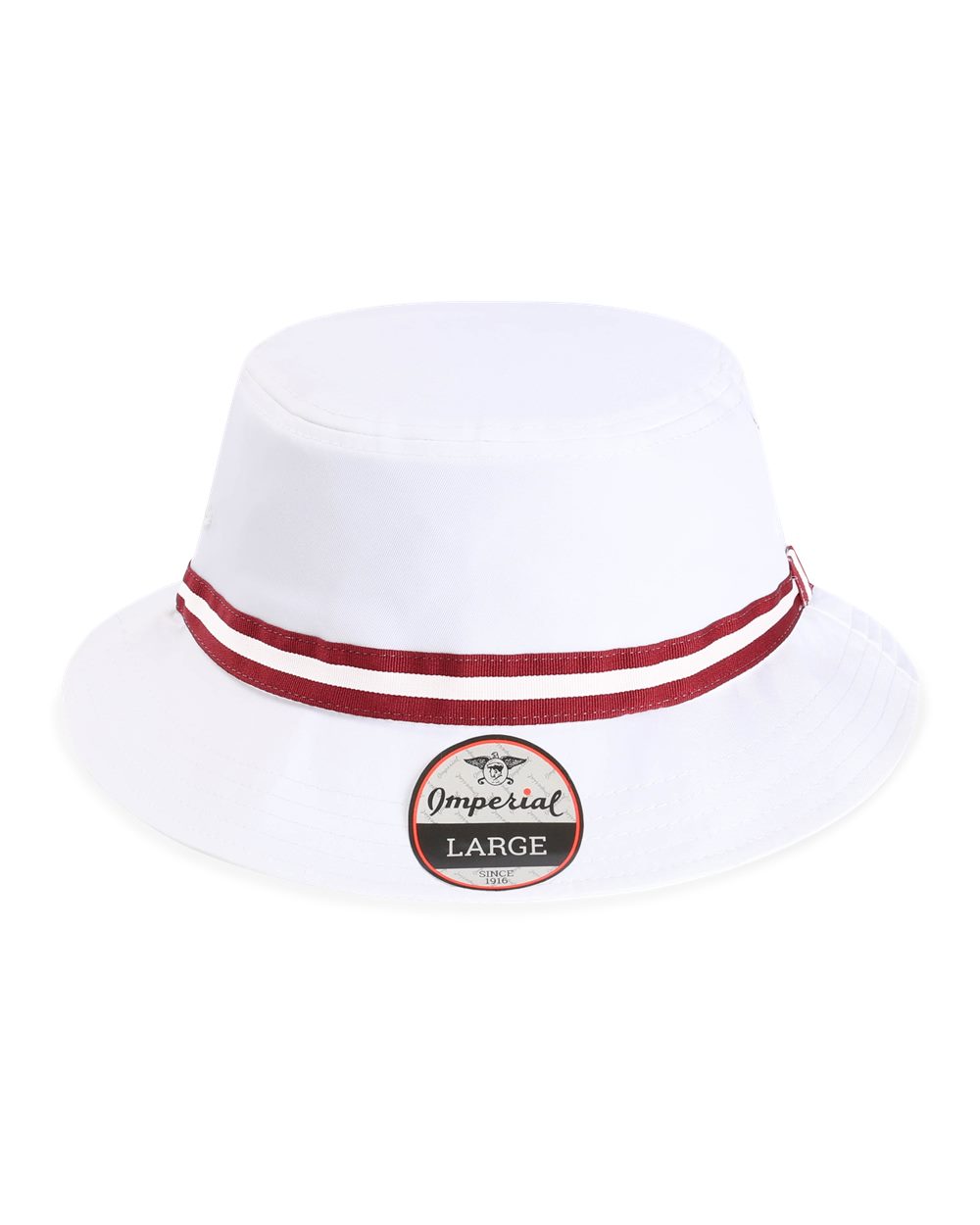 Imperial 1371P - White/ Maroon