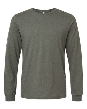 BELLA + CANVAS 3501CVC - Heather Military Green