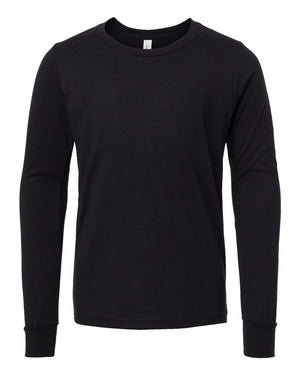 BELLA + CANVAS 3501YCVC - Solid Black Blend