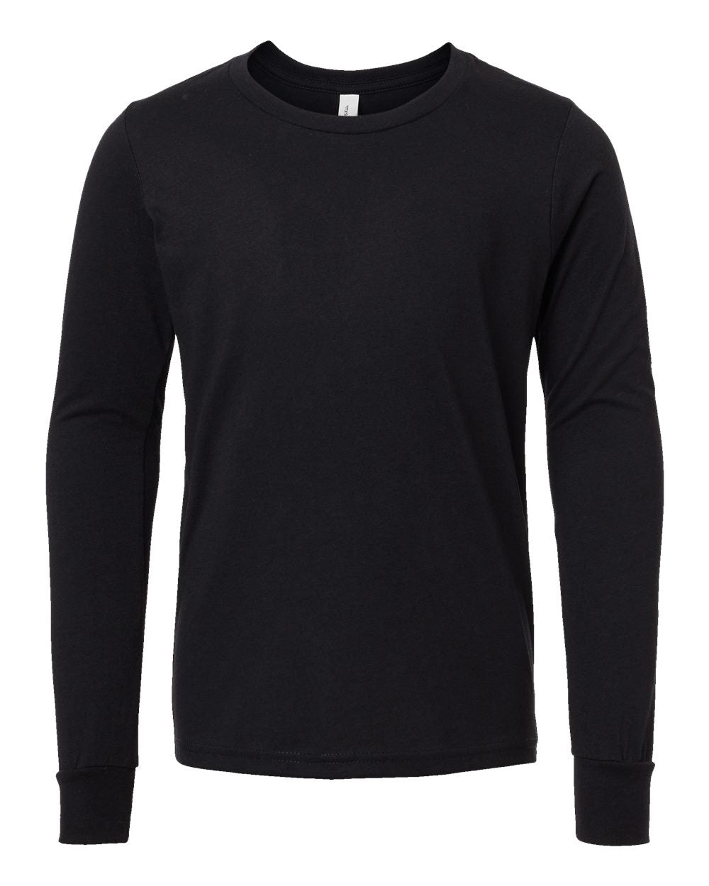 BELLA + CANVAS 3501YCVC - Solid Black Blend